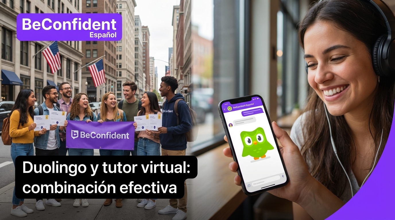 Duolingo + tutor virtual: domina tu conversación en inglés