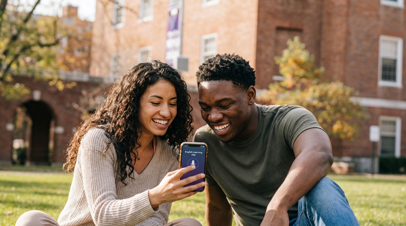 Practica conversación en inglés solo con tu celular