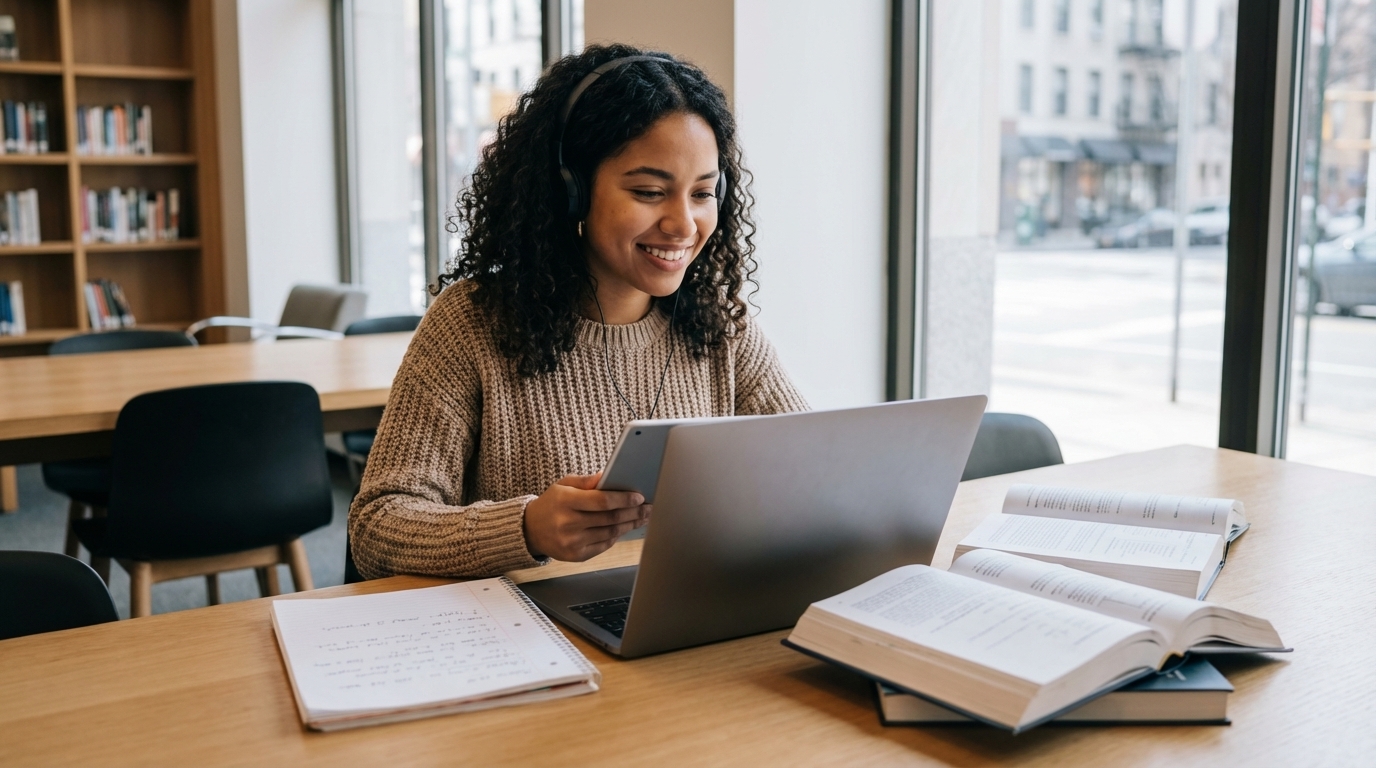 Cómo usar IA para aprender inglés técnico profesional