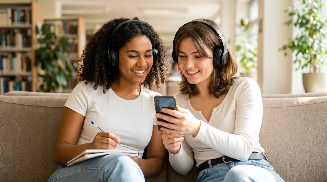 Podcasts para practicar conversaciones en inglés: guía 2026